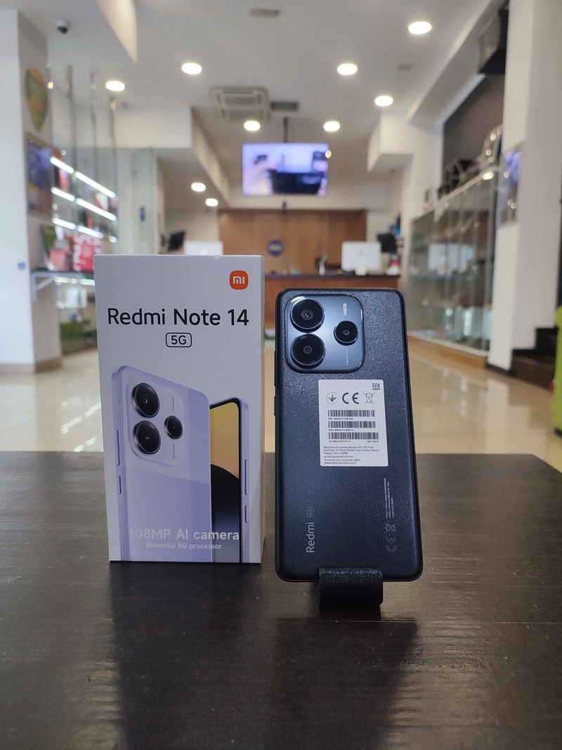 Xiaomi Redmi Note 14 5G 256GB Black Seminuevo