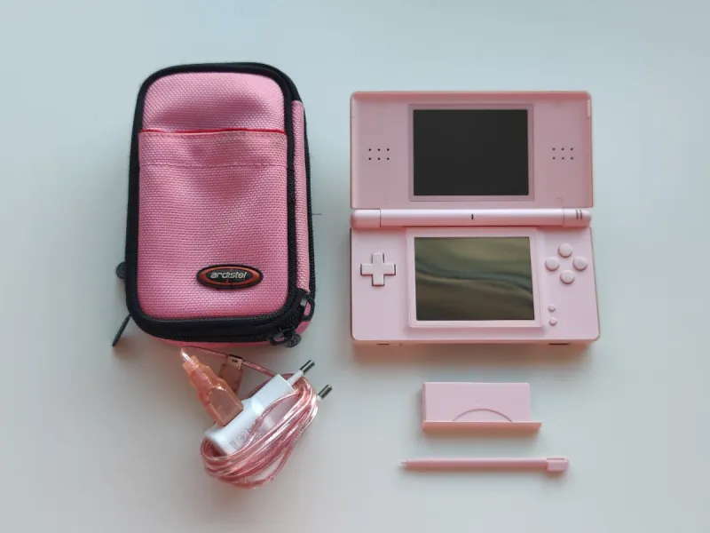 Nintendo DS Lite Rosa Completa