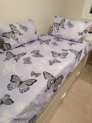 Funda Nórdica Mariposas Nueva