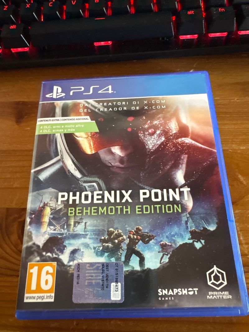 Phoenix Point Behemoth Edition PS4