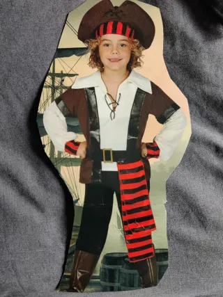 Disfraz Pirata Niño 5-6 Años