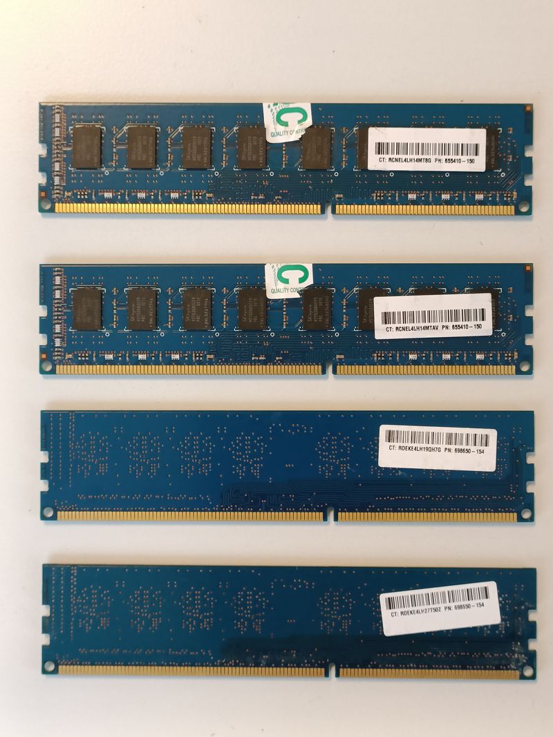 DDR3 1600 MHz 4GB, 8GB, 16GB o 24GB Memoria RAM afbeelding 9