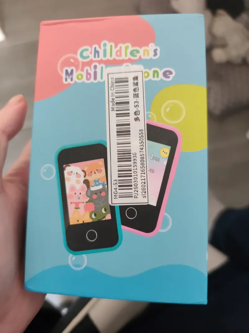 Teléfono Móvil niños azul