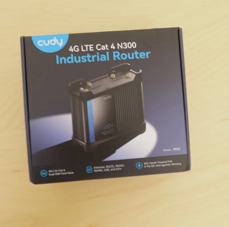 Router Industrial Cudy 4G LTE Cat 4 N300