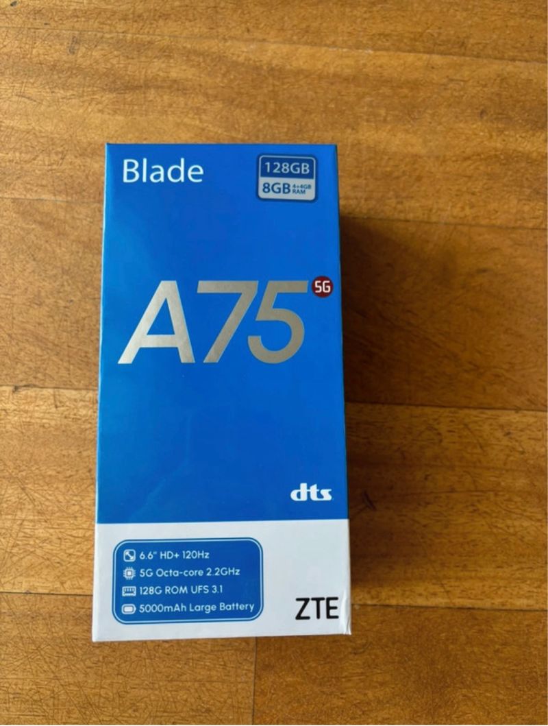 ZTE Blade A75 128GB Negro
