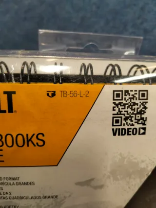 Pack 2 Cuadernas ToughBuilt TB-56-L-2 Cuadrícula