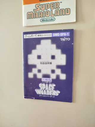 4 Manuales Juego Game Boy Japonés