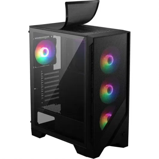 Caja MSI MAG FORGE 120A AIRFLOW Cristal Templado afbeelding 3