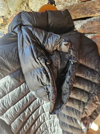 Chaqueta Negra Plumas