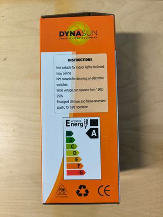 2 lampade per fotografia 45W E27