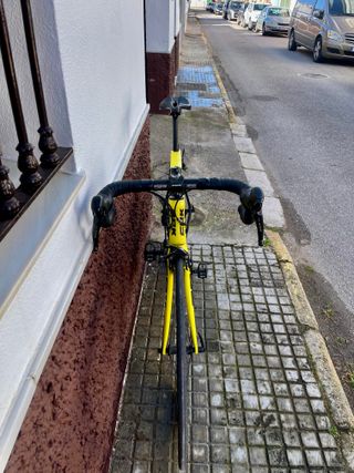 Bicicleta CBK Carbono Amarillo