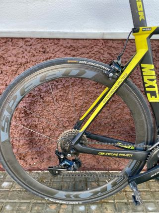 Bicicleta CBK Carbono Amarillo