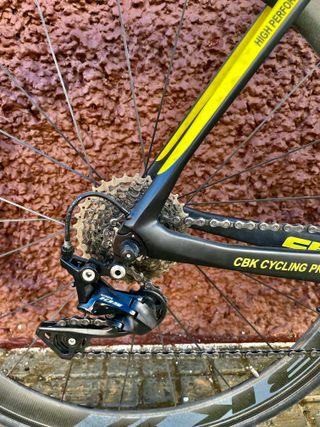 Bicicleta CBK Carbono Amarillo