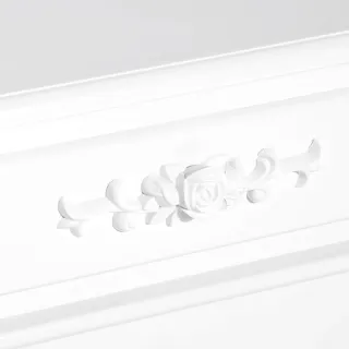 Mesita de Noche Blanca 1 Cajón