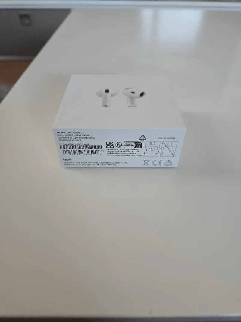 Apple AirPods 4 Nuevos Sin Abrir afbeelding 2