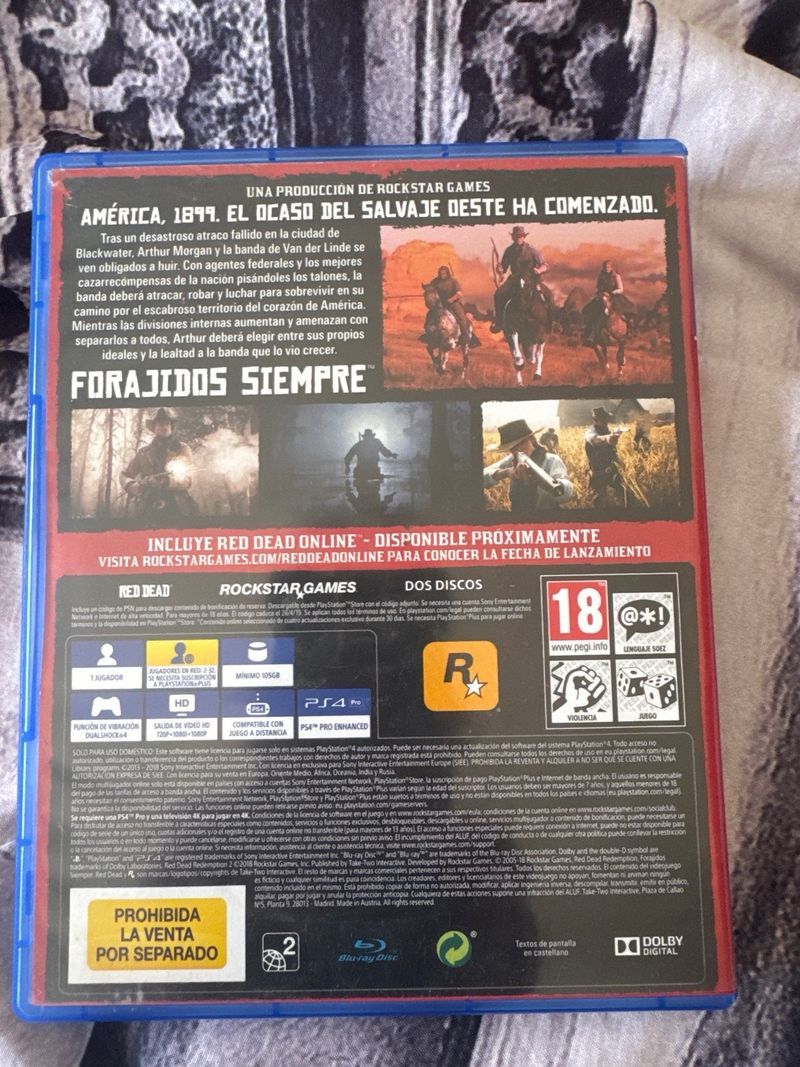 Red Dead Redemption 2 PS4 afbeelding 4