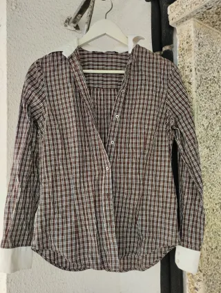 Camisa cuadros mujer talla M