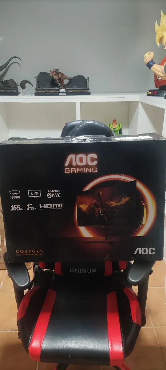 Monitor Curvo AOC CQ27G2S Gaming 165Hz QHD