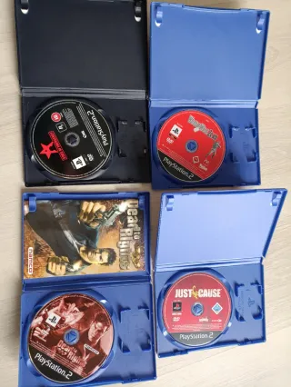 Lote 4 Juegos PS2: World War Zero, Just Cause, Dea