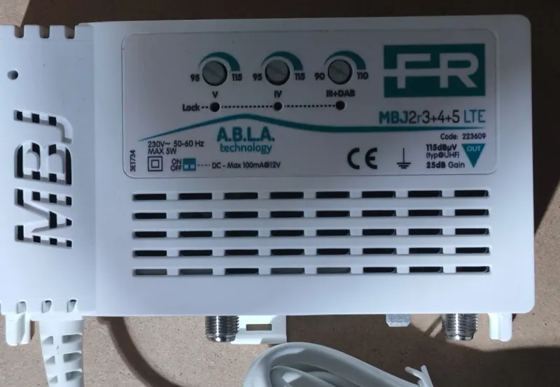 Centralino Fracarro MBJ2r3+4+5 LTE
