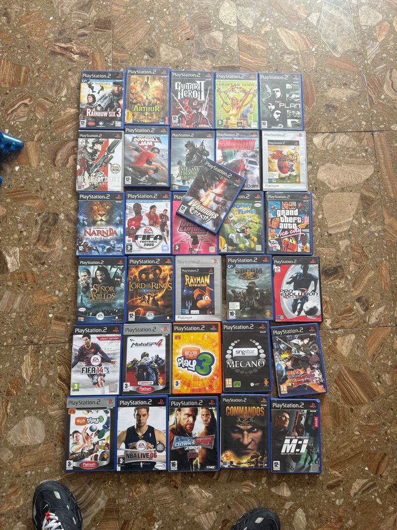 Lote Juegos PlayStation 2 PS2