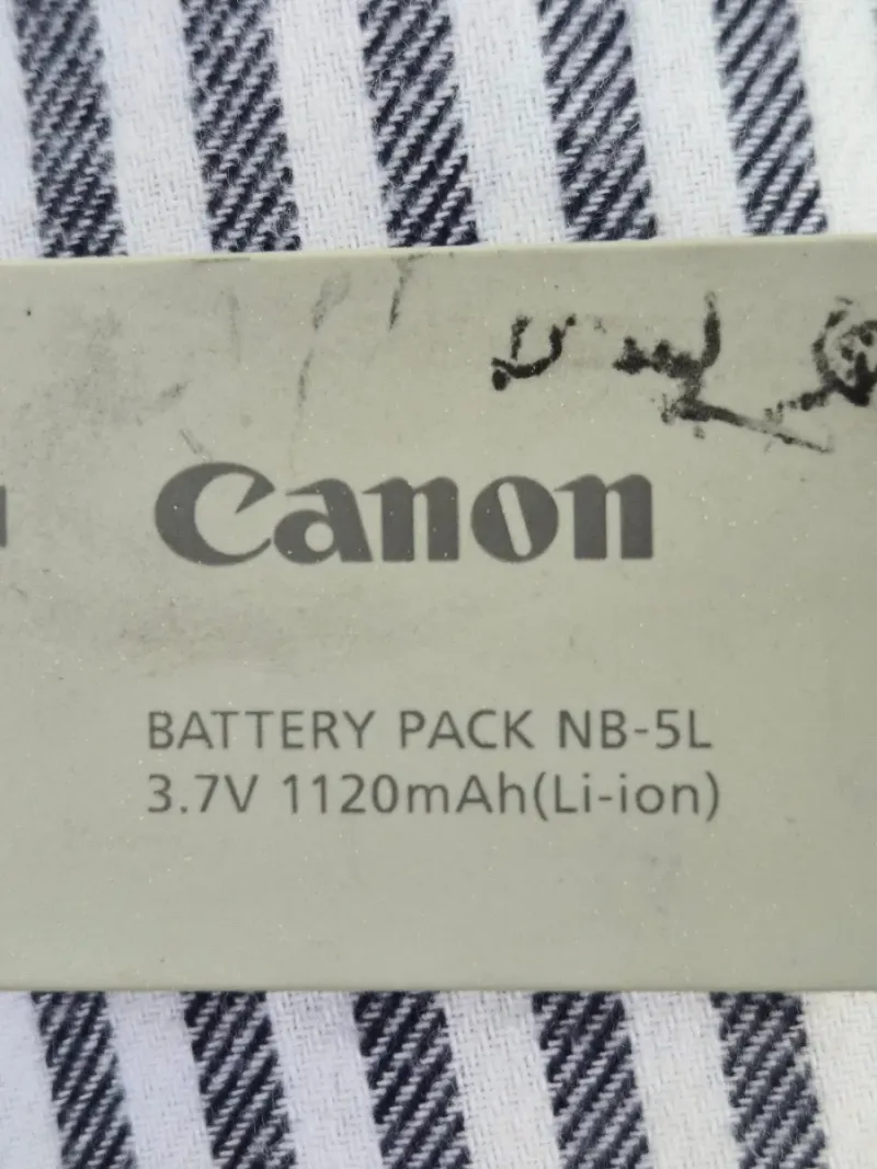 Cargador y Batería Canon NB-5L afbeelding 3