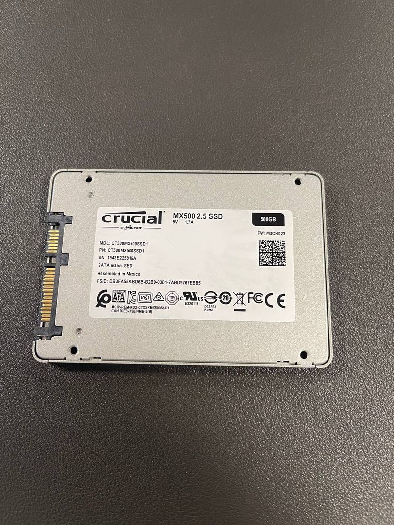 Disco SSD Crucial 500GB SATA afbeelding 3