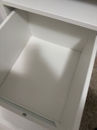 Mesita de noche Ikea blanca BRIMNES