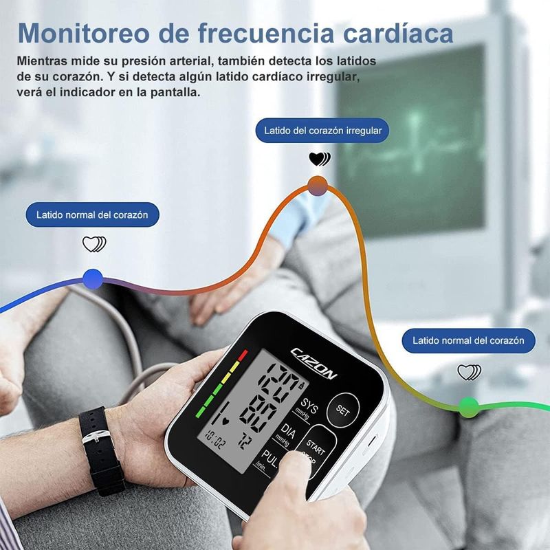 Tensiómetro CAZON Brazo Digital afbeelding 3