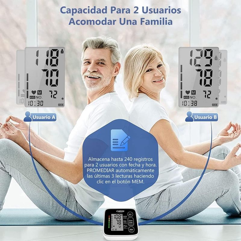 Tensiómetro CAZON Brazo Digital afbeelding 4