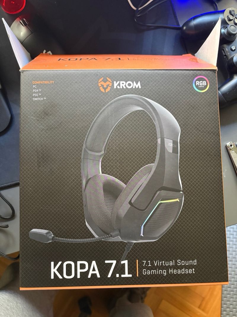 Auriculares Krom para PC y PlayStation afbeelding 3