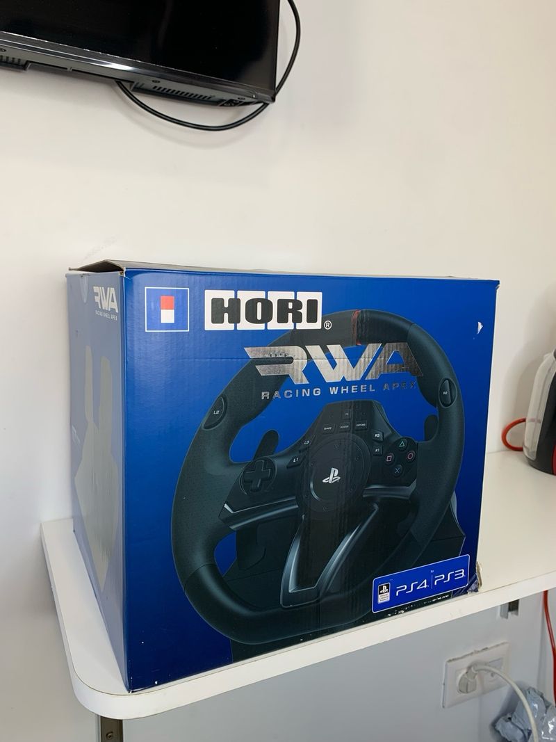 Volante Hori RWA Racing Wheel Apex + Juego PS4 afbeelding 6