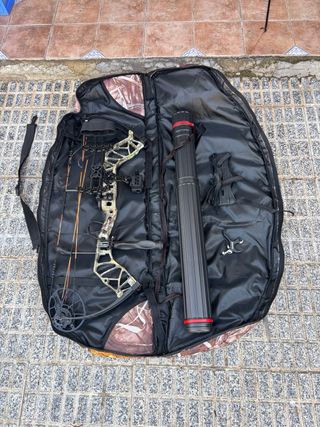 Arco de poleas con funda