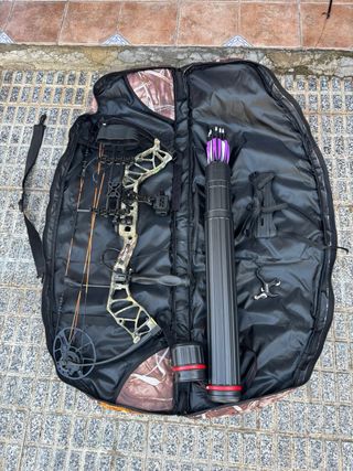 Arco de poleas con funda