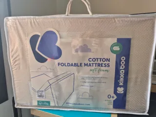Colchón cuna plegable Kikkaboo