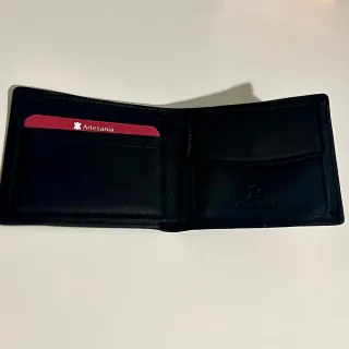 Cartera de piel hombre