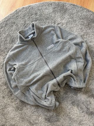 Chaqueta Columbia Fleece Cremallera Gris