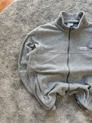 Chaqueta Columbia Fleece Cremallera Gris