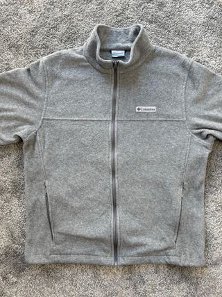 Chaqueta Columbia Fleece Cremallera Gris