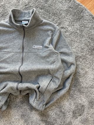 Chaqueta Columbia Fleece Cremallera Gris