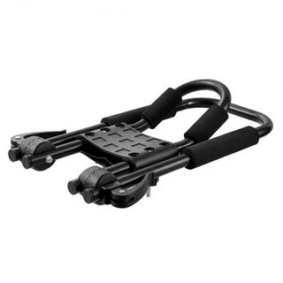 Soporte de Techo para Kayak 2 Pares J-Bar, Soporte de Techo Suave Plegable Rápido, Amarre Superior, Transportador para kayak, Tabla de Surf, Canoa, SUP, Tabla de Esquí, Montaje en Coche, SUV, Cami...