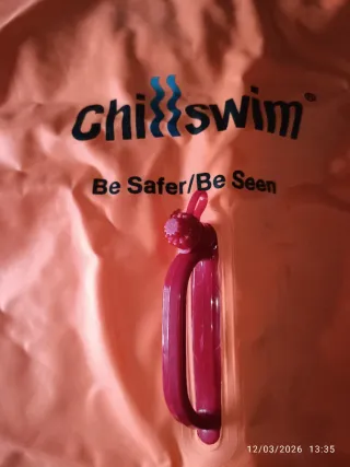 Boya natación 28L naranja