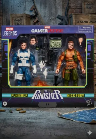 Marvel Legends Gamerverse Punisher Nick Fury