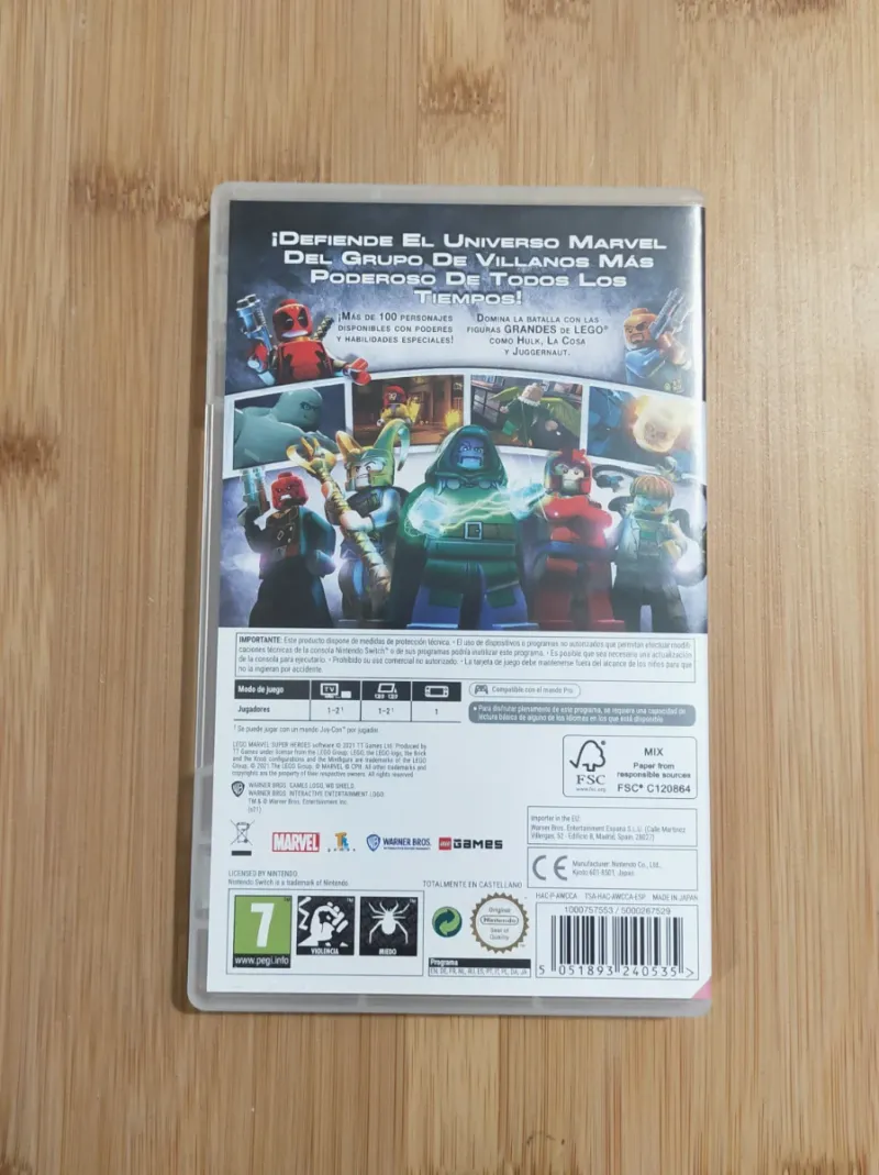 Lego Marvel Super Heroes - Nintendo Switch afbeelding 3