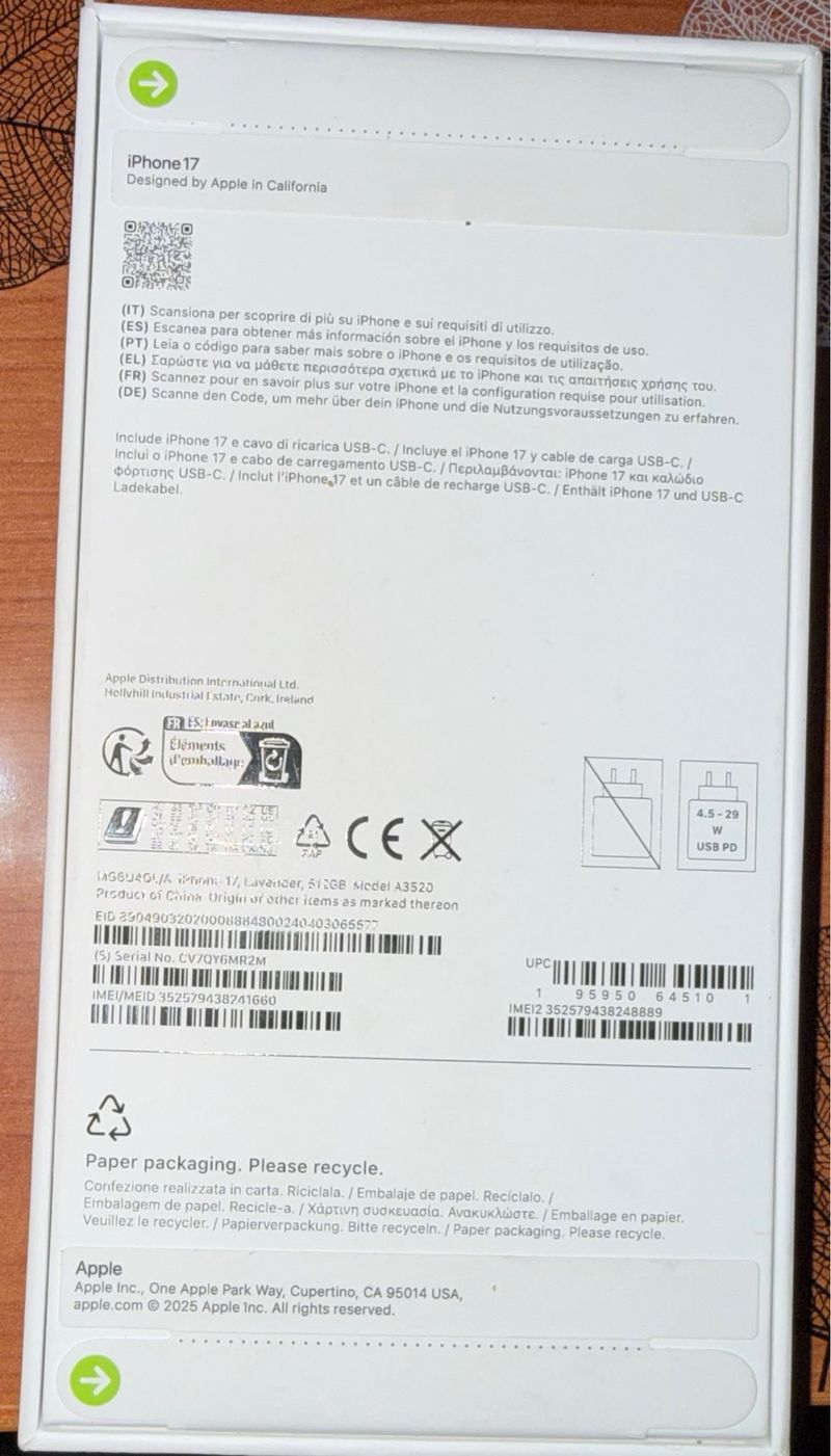 iPhone 17 512 GB afbeelding 2