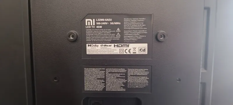 Televisor Xiaomi Negro afbeelding 2