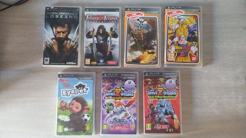 Pack 7 Juegos PSP