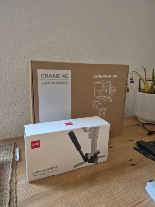 Estabilizador Cámara Zhiyun Crane 4E