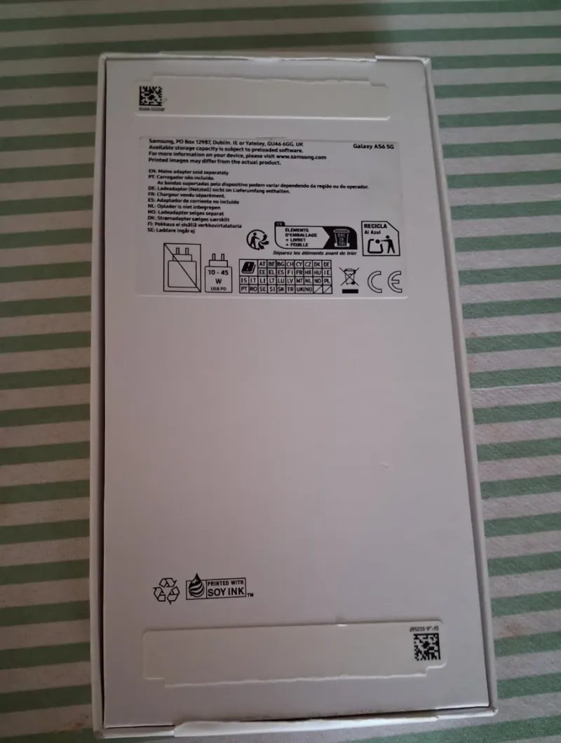 Samsung Galaxy A56 5G Negro afbeelding 2