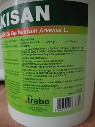 Ekisan polvo Equisetum Arvense L. 1kg